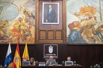 Pleno del Cabildo de Gran Canaria sobre el estado de la Isla/TA.